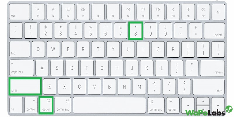 Type degree symbol on Macbook