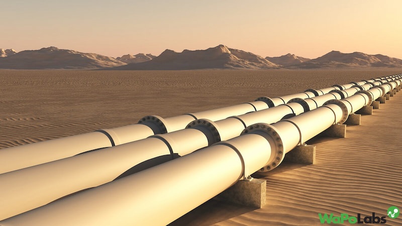 Oil are easy to transport using oil pipeline