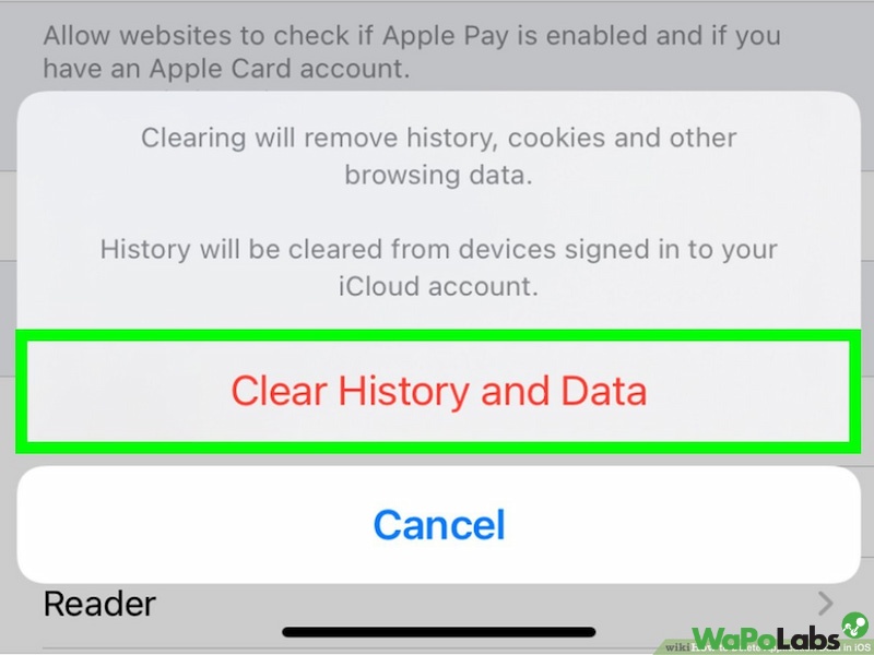 Delete app data & cache