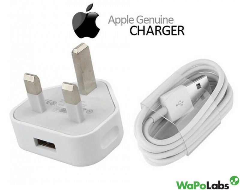 genuine Apple charger