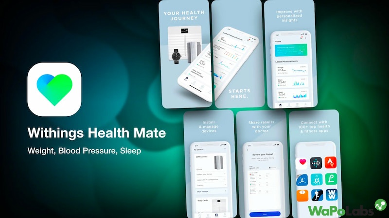 Withings Health Mate is one of the best blood pressure app for iPhone