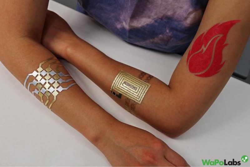 Electronic tattoos are becoming popular